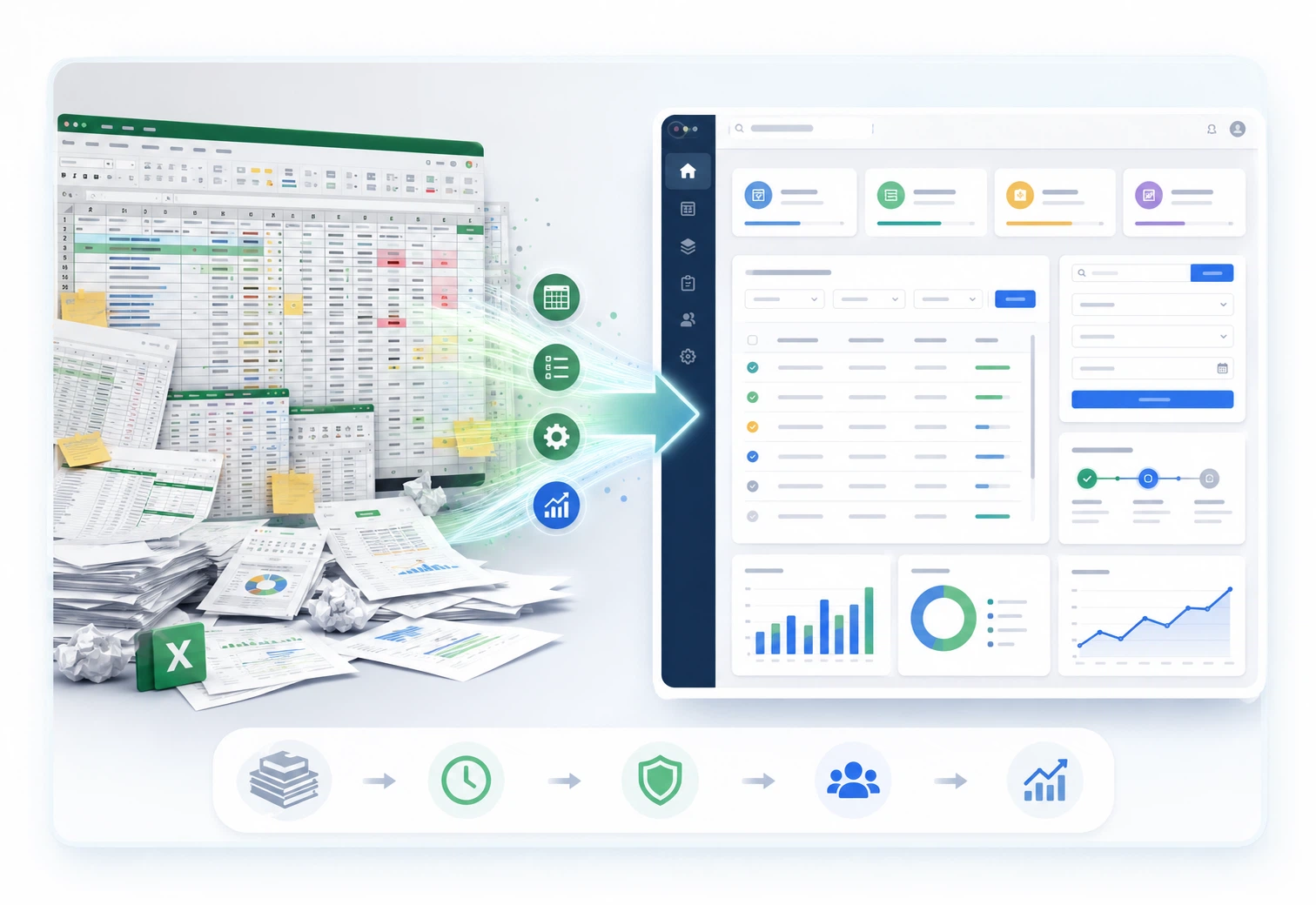 Excel im Unternehmen ersetzen: Wann lohnt sich eine Webanwendung?