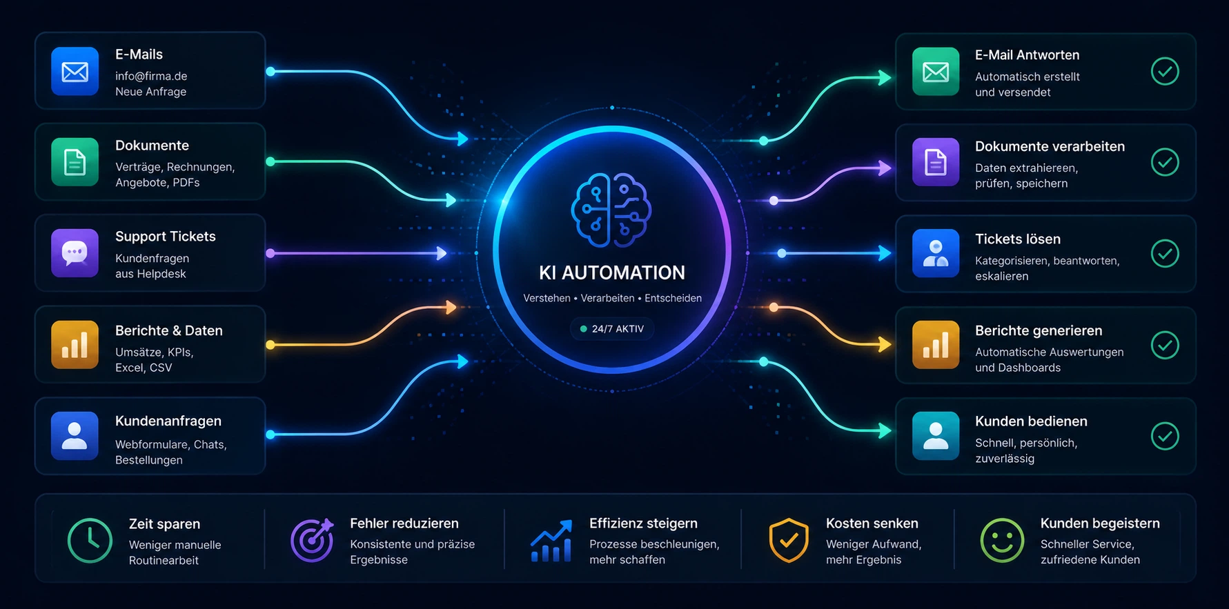 KI-Automatisierung für kleine Unternehmen: praktische Beispiele